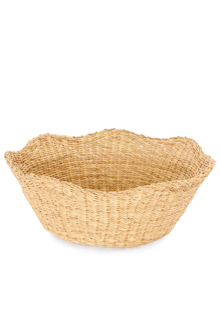 Natural Bolga Crown Fruit Basket