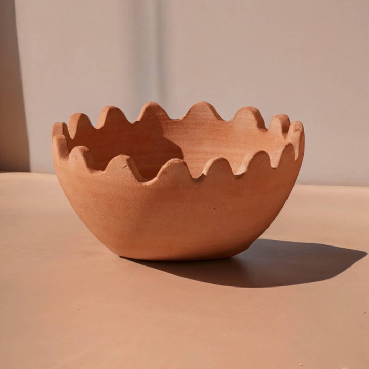 Ena Terracotta Bowl by Diego Olivero