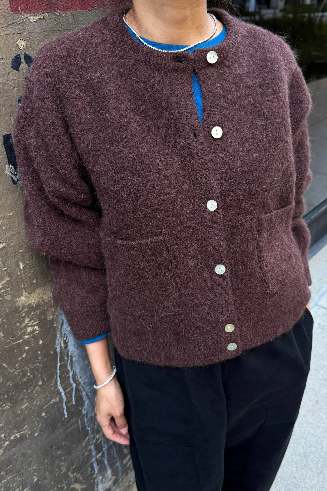 Amélie Cardigan Turquoise