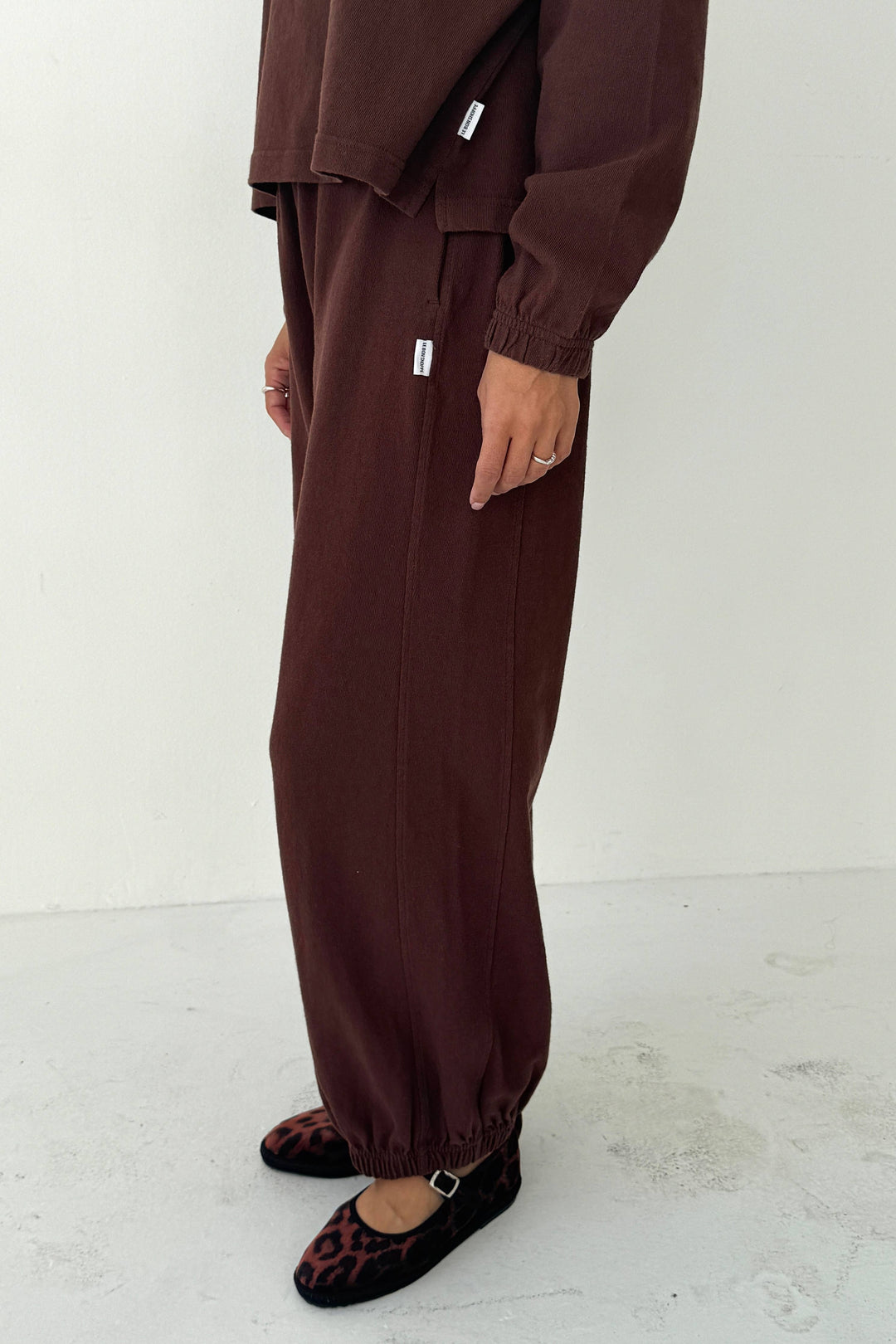 Le Bon Balloon Pants: Chestnut
