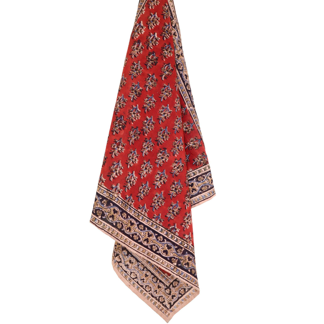 Artichoke Heart - Kalamkari Cotton Bandana