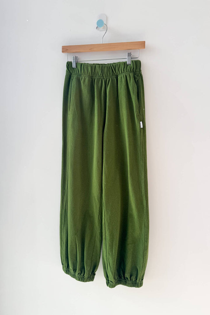 Balloon Pants  Collard Green