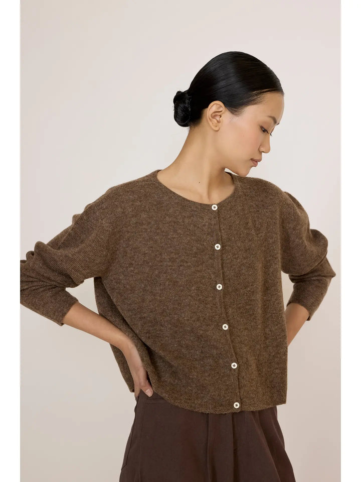 Classic Tissue Cardigan - Acorn