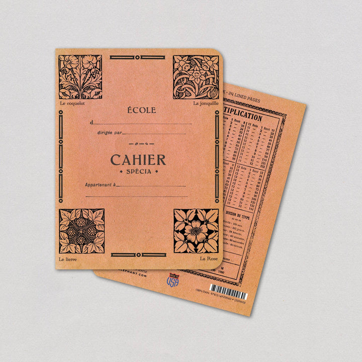 Four Flowers – French Notebook