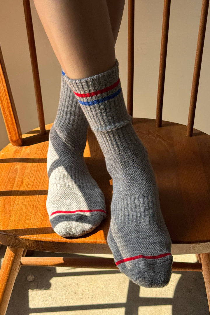 Boyfriend Socks (wholesale): Clay