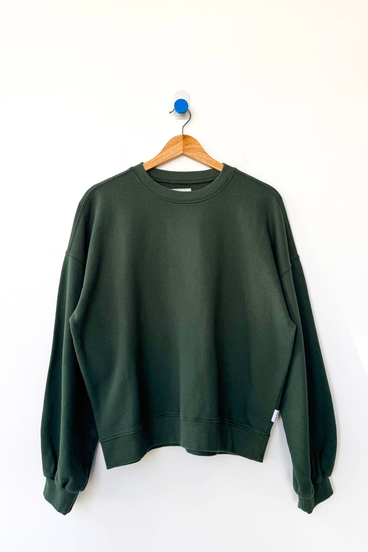 Le Bon French Terry Core Sweatshirt: Cedar Green