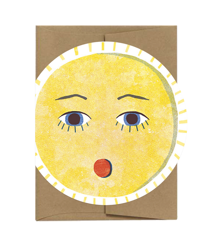 Soleil | Sun - Die Cut Card