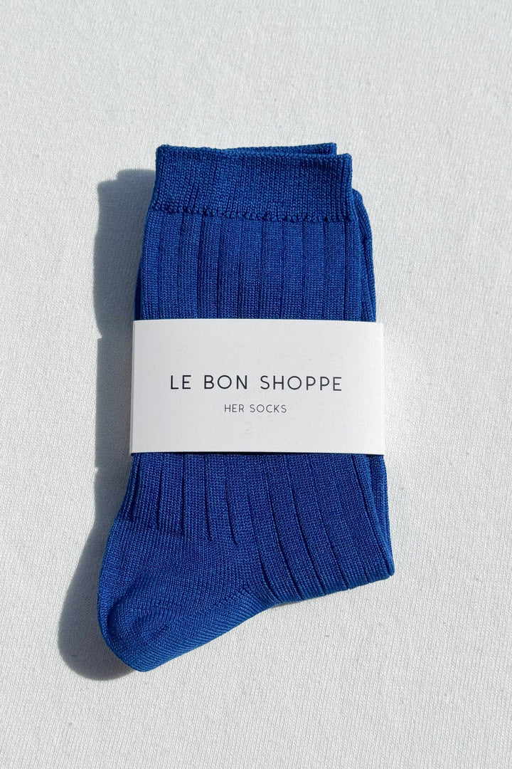 Her Socks - MC Cotton: Periwinkle