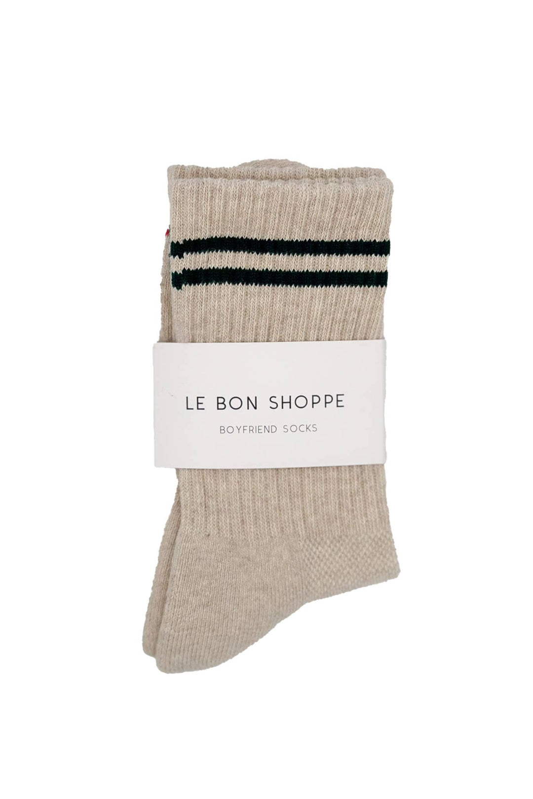 Boyfriend Socks: Lt. Grey