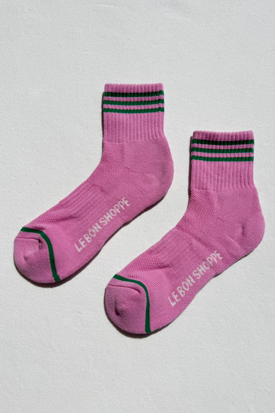 Girlfriend Socks: Bright Grey