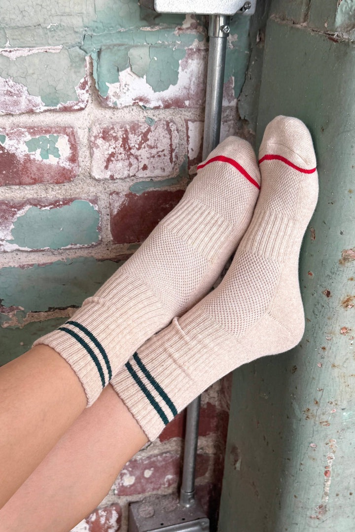 Boyfriend Socks (wholesale): Clay