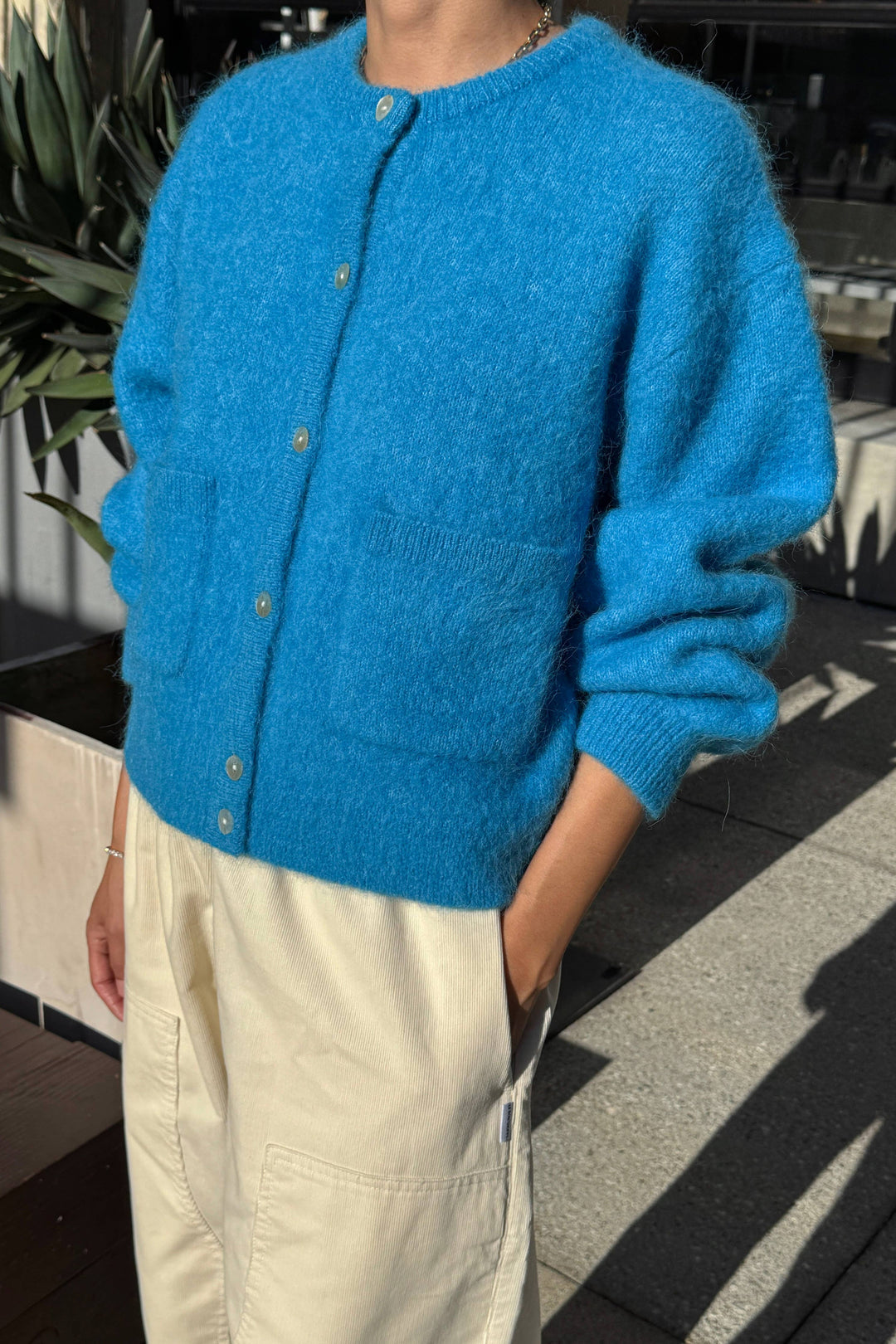Amélie Cardigan Turquoise