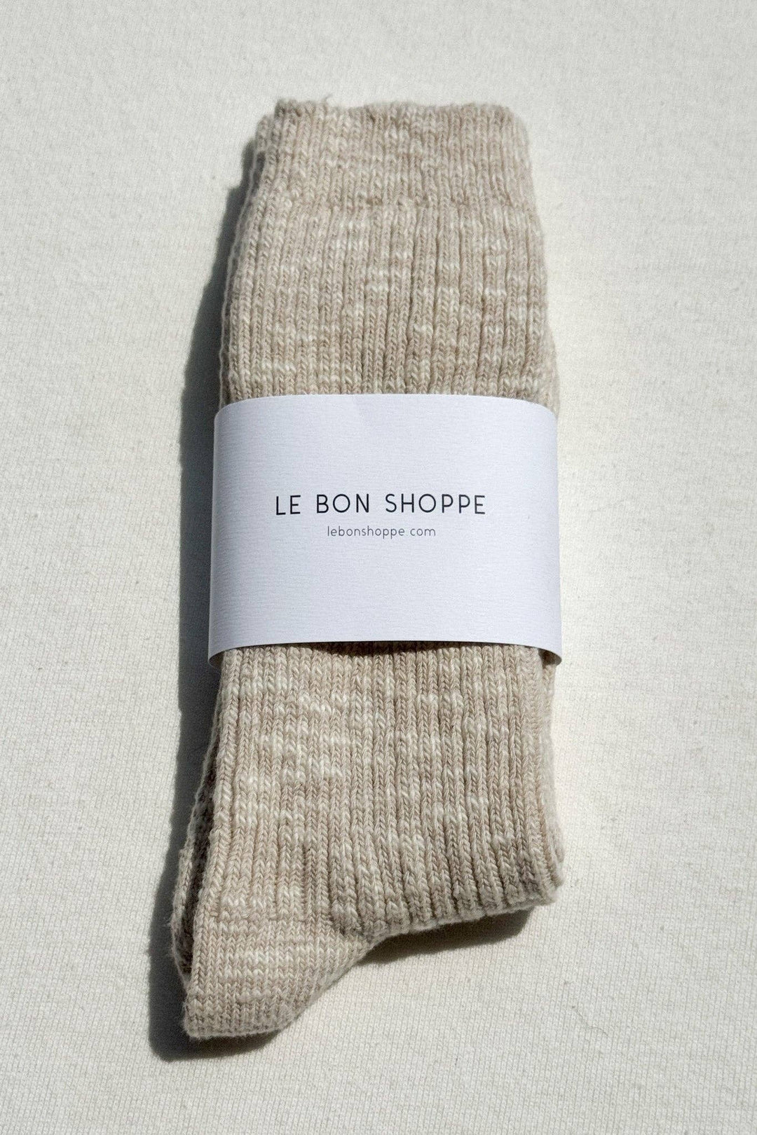 Cottage Socks: Oatmeal