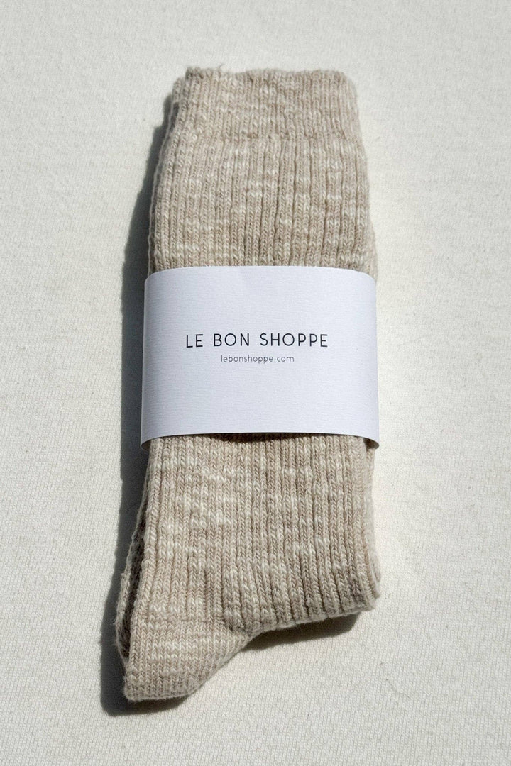 Cottage Socks: Oatmeal