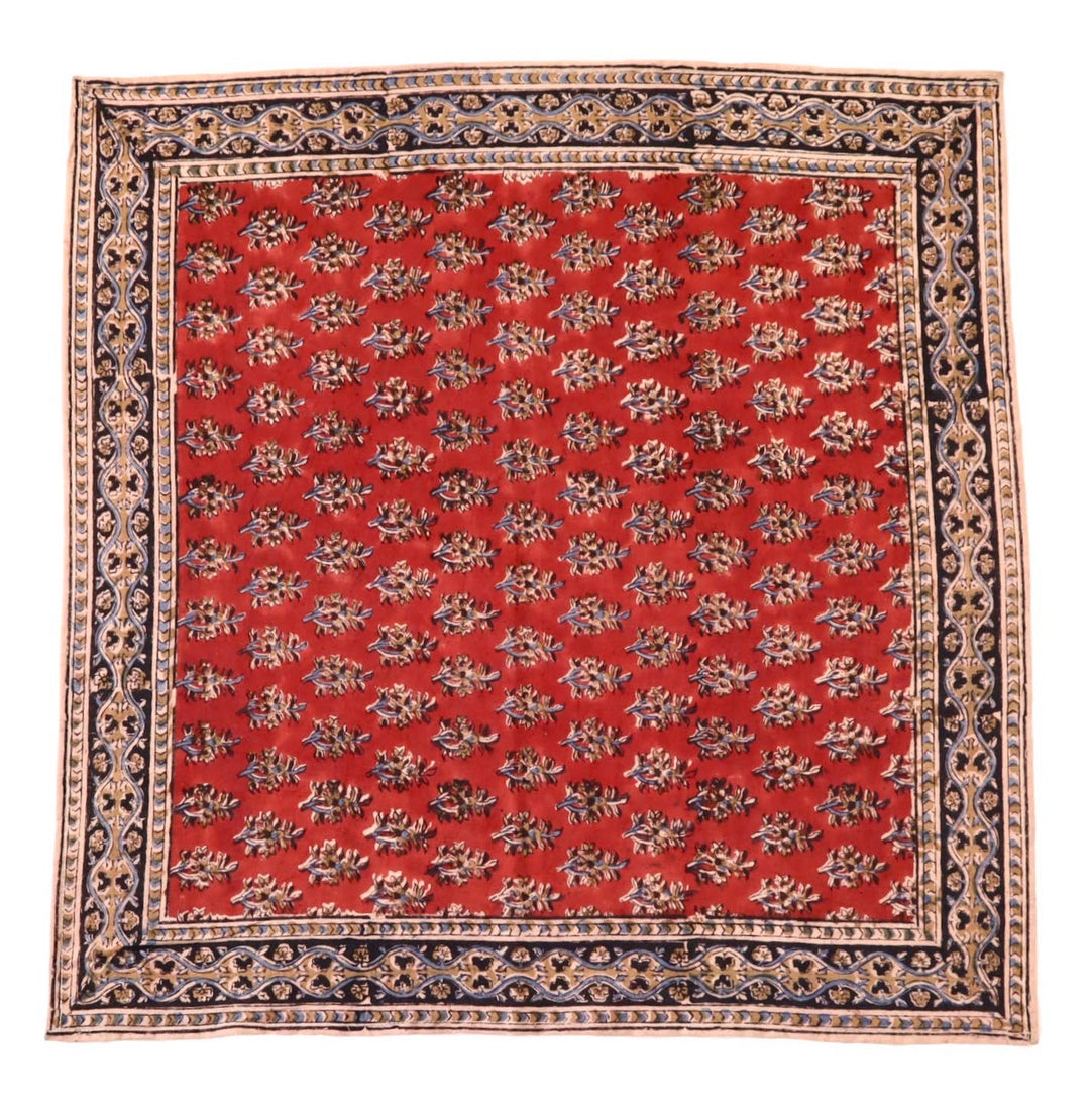 Artichoke Heart - Kalamkari Cotton Bandana