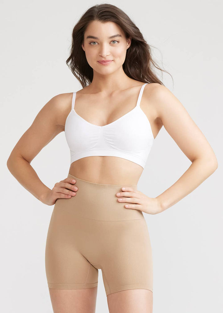 Mona Shapewear Short - Plus Sizes Available: Nude / L/XL