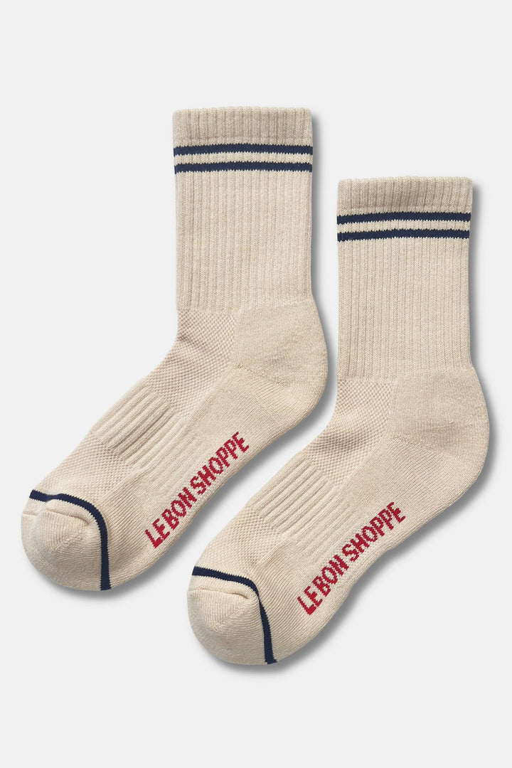 Boyfriend Socks (wholesale): Clay