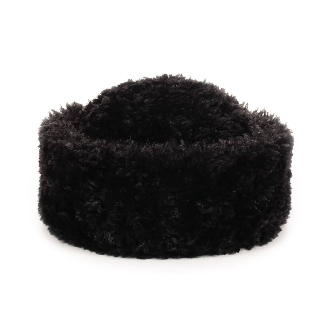 Sherpa Hat: Navy Faux Sheepskin