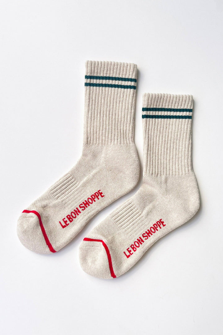 Boyfriend Socks (wholesale): Clay