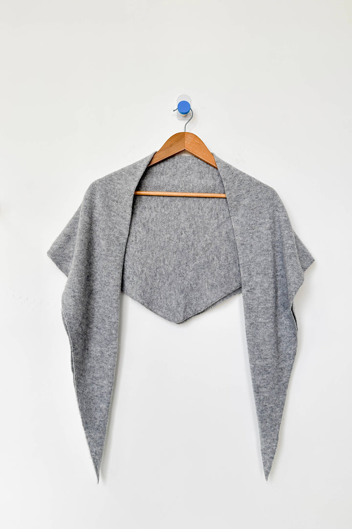 Le Bon Cashmere Shawl: HT. GREY