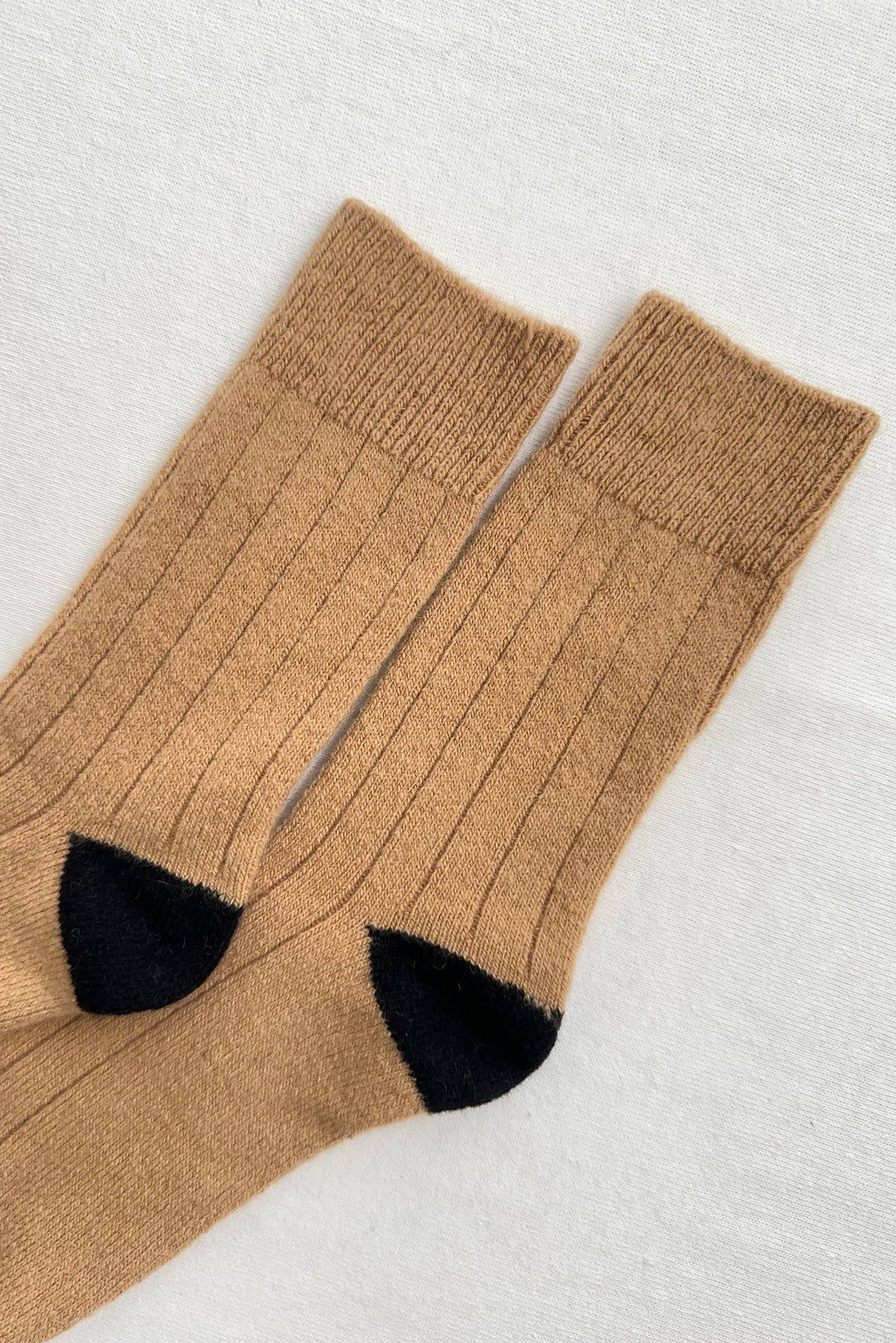 Classic Cashmere Socks: Grey Melange