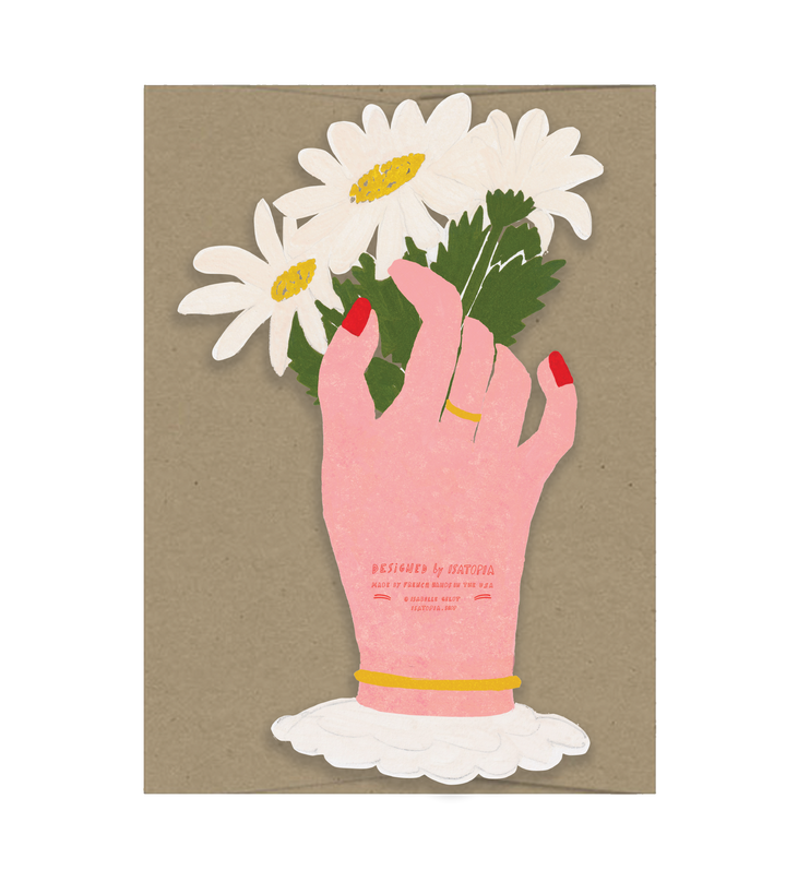 Happy Mother's Day Flowers - Die Cut Card