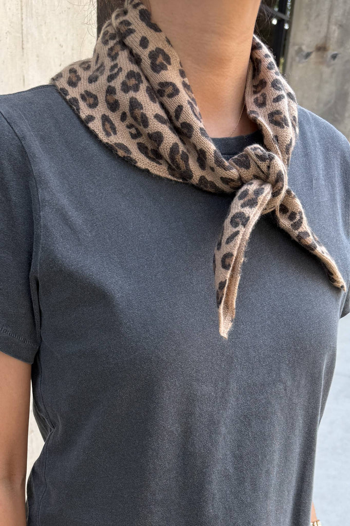 Le Bon Cashmere Bandana: MOCHA