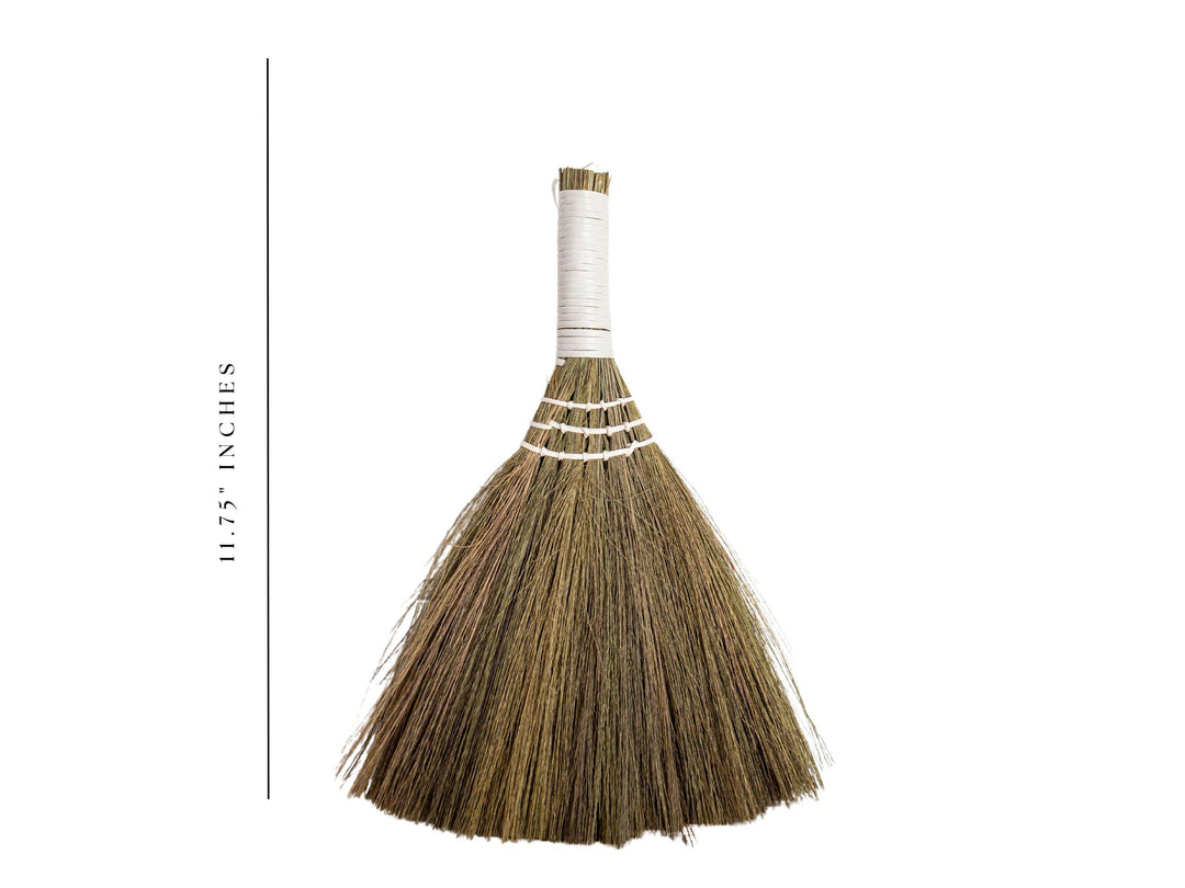 Handmade Brooms White: Large