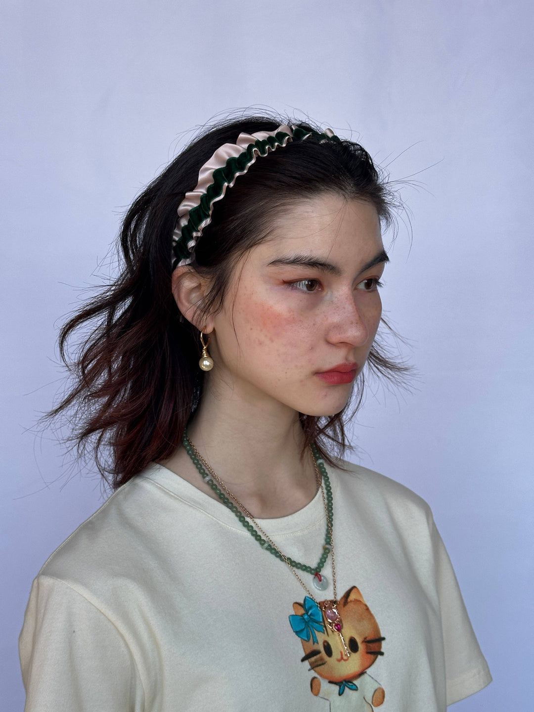 Antoinette Headband: Red