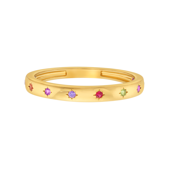 Gold Starburst Ring