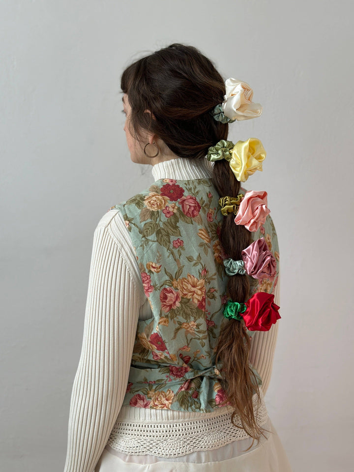 Rosette Scrunchie: Orchid